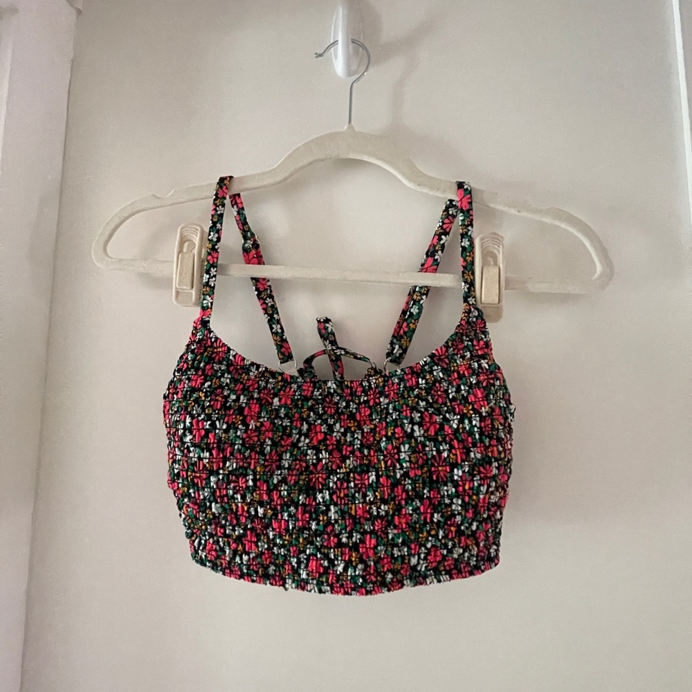 Wild Fable crop top floral bikini